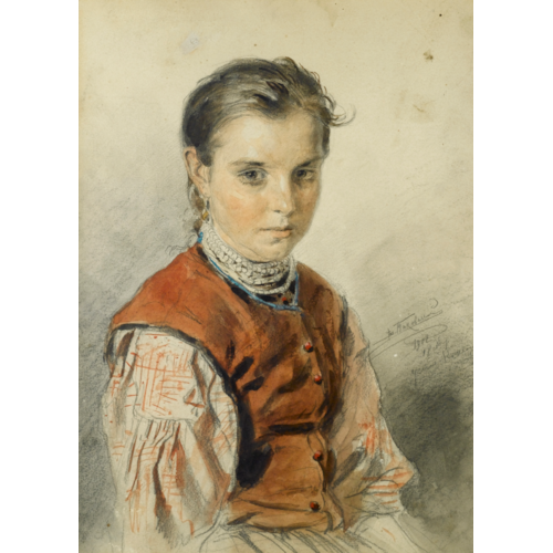 A Ukrainian Peasant Girl